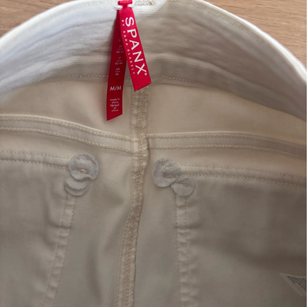 SPANX Cream High-Waisted Pants - Picture 3 of 5